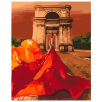 Картина по номерам BrushMe Торжествующая красавица BS52710FC 50 x 40 см/ Вертикальная