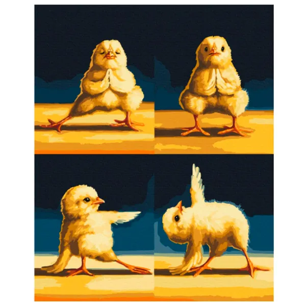 Картина по номерам BrushMe Йога-цыпленок 2 BS53570FC 50 x 40 см/ Вертикальная photo 1 Картина по номерам BrushMe Йога-цыпленок 2 BS53570FC 50 x 40 см/ Вертикальная photo 1