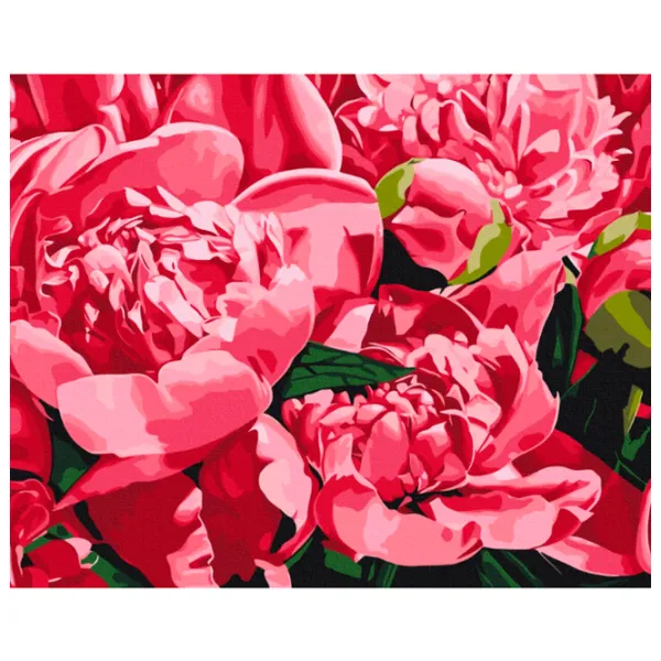 Pictură pe numere BrushMe Aromă de primăvară BS53726FC 50 x 40 cm/ Orizontală photo 1