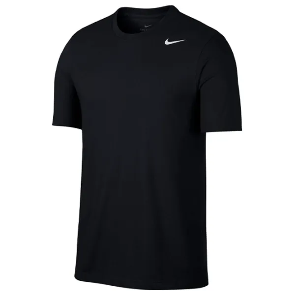 Футболка для мужчин Nike Trainingsshirt Dri-Fit Crew Solid 57-60 % хлопок, 40-43% полиэстер/ Черный photo 1