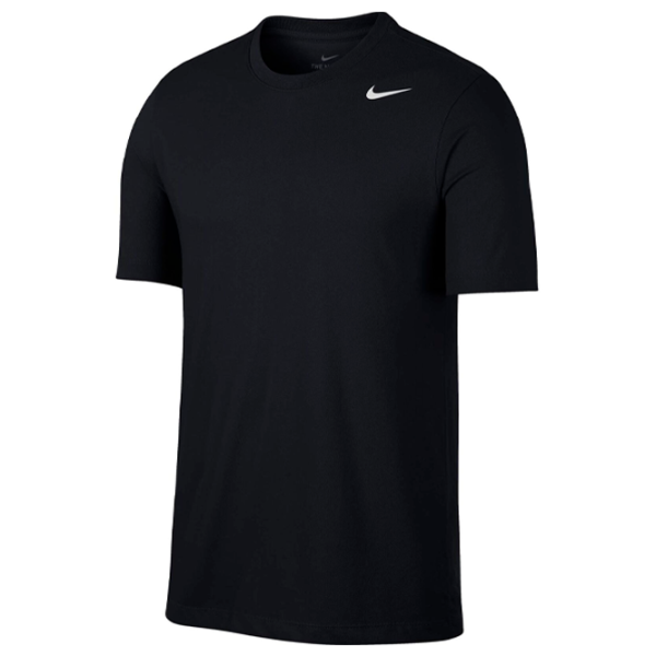 Футболка для мужчин Nike Trainingsshirt Dri-Fit Crew Solid 57-60 % хлопок, 40-43% полиэстер/ Черный photo 1