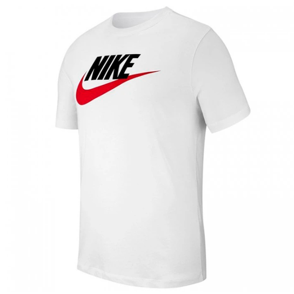 Tricou pentru bărbați Nike Shirt Sportswear "Just Do Lt" Tee Icon Futura 100% bumbac/ White photo 1