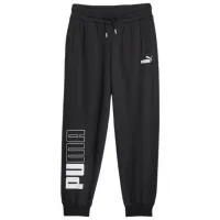 Pantaloni sportivi pentru femei Puma Power Colorblock Sweatpants Fl XL/ Black