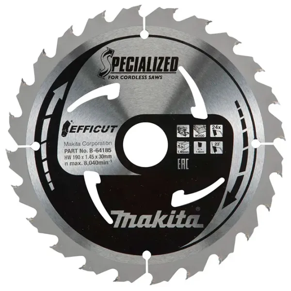 Disc circular Makita B-64185  photo 1 Disc circular Makita B-64185  photo 1