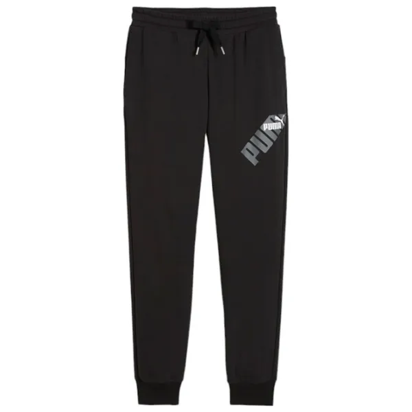 Pantaloni sportivi pentru bărbați Puma Power Graphic Sweatpants Tr Cl M/ Black photo 1