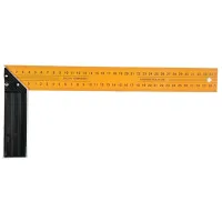 Echer Toya TOY18350 350 mm Dreptunghiular/ Aluminiu