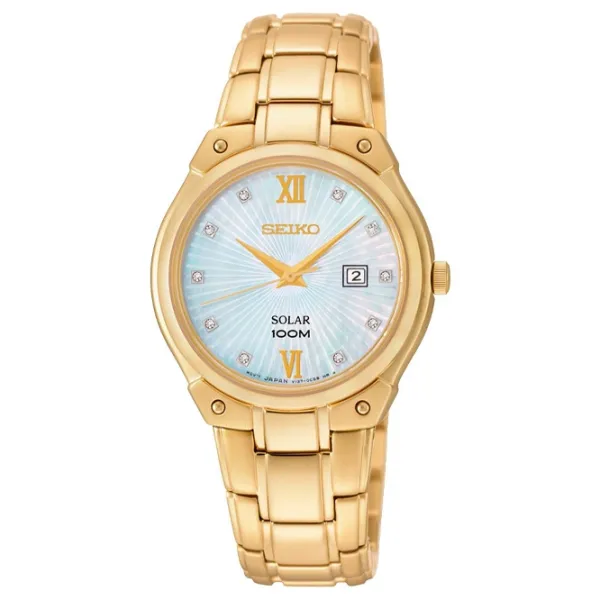 Ceas de mână pentru femei Seiko SUT216P1 Cuarț/ 30 mm photo 1 Ceas de mână pentru femei Seiko SUT216P1 Cuarț/ 30 mm photo 1