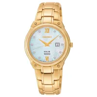 Наручные часы для женщин Seiko SUT216P1 Кварцевый/ 30 мм