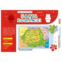 Puzzle M-Toys Harta Romaniei 3+/ Numărul de piese: 30