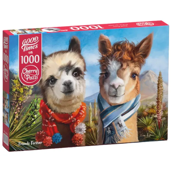 Puzzle Cherry Pazzi Друзья Навсегда 12+/ Количество деталей: 1000 photo 1