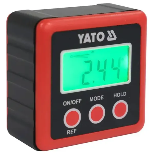 Echer electronic Yato YT71000 Pătrată/ Aluminiu photo 1
