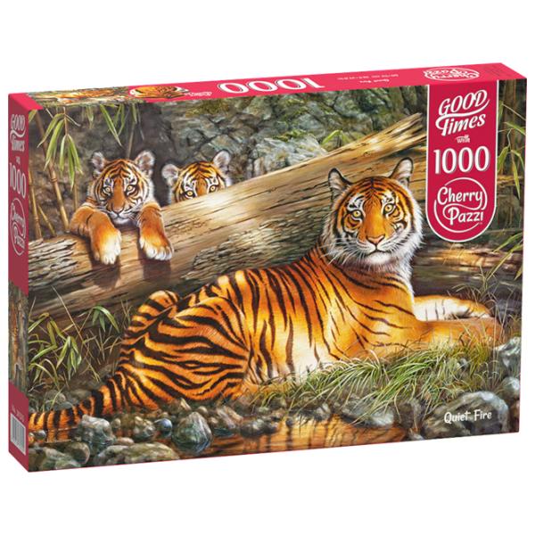 Puzzle Cherry Pazzi Тихий Огонь 12+/ Количество деталей: 1000 photo 1