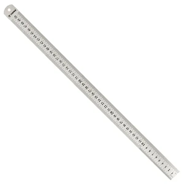Riglă Topex 31C050 500 mm Dreptunghiular/ Oțel inoxidabil photo 1