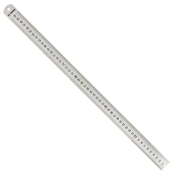 Riglă Topex 31C050 500 mm Dreptunghiular/ Oțel inoxidabil photo 1