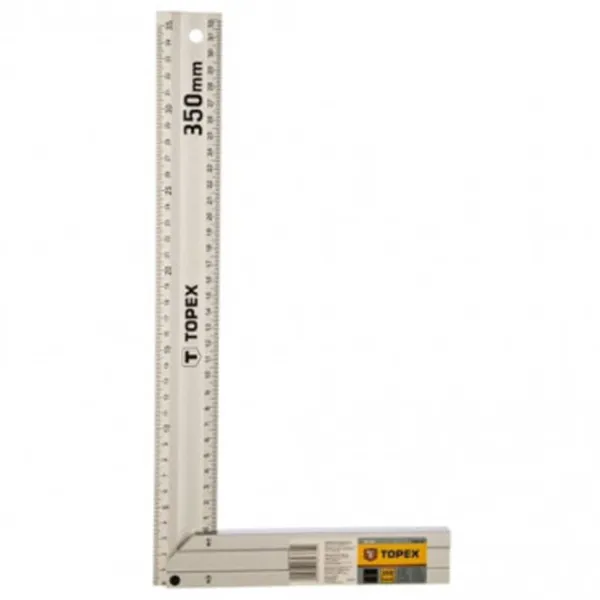 Echer Topex 30C364 350 mm Dreptunghiular/ Aluminiu photo 1