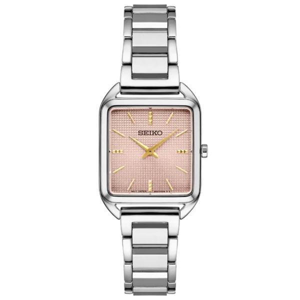 Ceas de mână pentru femei Seiko SWR077P1 Cuarț/ 26 x 26 mm photo 1