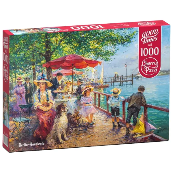 Puzzle Cherry Pazzi Кафе Хавель, Берлин 12+/ Количество деталей: 1000 photo 1