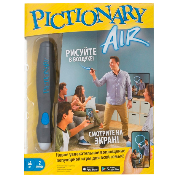 Настольная игра Mattel Pictionary Air 8+/ Развитие photo 1