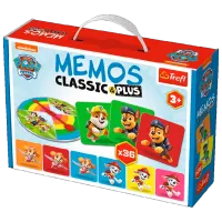 Настольная игра Trefl Game Memos Classic & Plus Paw Patrol 3+/ Развитие