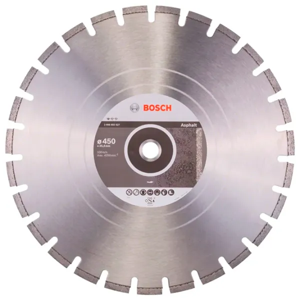 Алмазный отрезной диск Bosch B2608602627  photo 1