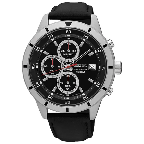 Ceas de mână pentru bărbați Seiko SKS571P1 Cuarț/ 43 mm photo 1