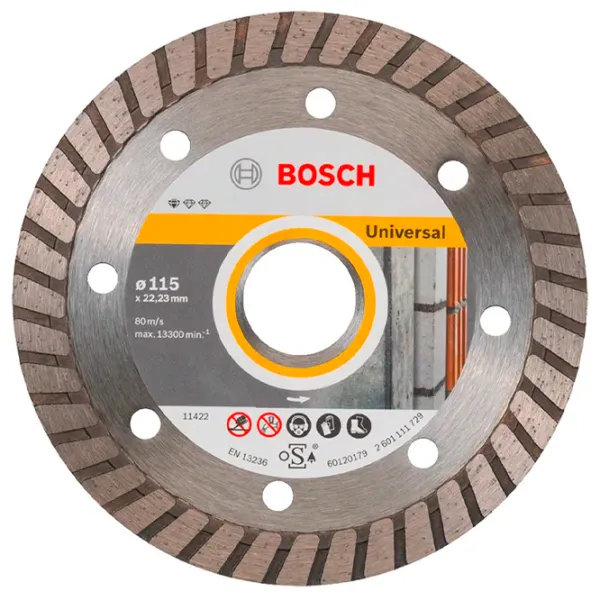 Диск алмазный сплошной Bosch B2608602393  photo 1