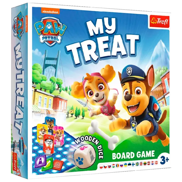 Joc de masă Trefl Game My treat Paw Patrol 3+/ Dezvoltare photo 1 Joc de masă Trefl Game My treat Paw Patrol 3+/ Dezvoltare photo 1