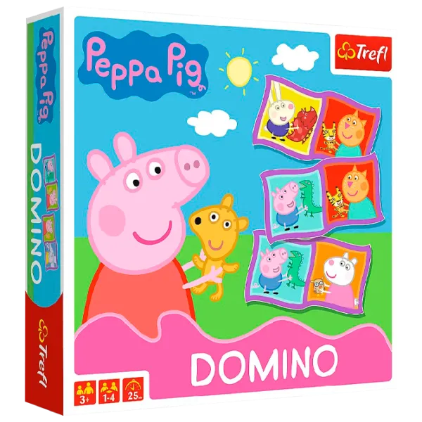 Joc de masă Trefl Game Peppa Pig 3+/ Dezvoltare photo 1 Joc de masă Trefl Game Peppa Pig 3+/ Dezvoltare photo 1