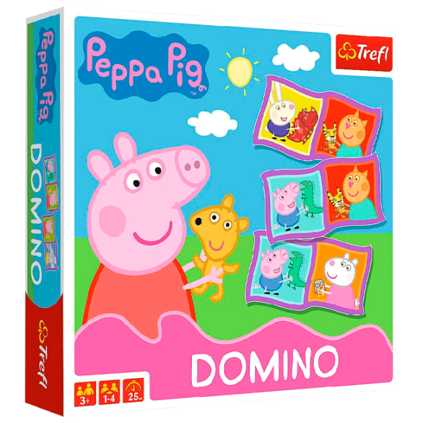 Joc de masă Trefl Game Peppa Pig 3+/ Dezvoltare photo 1 Joc de masă Trefl Game Peppa Pig 3+/ Dezvoltare photo 1