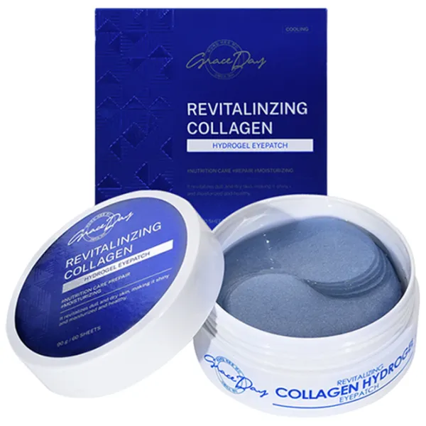 Патчи для глаз Grace Day Revitalinzing Collagen Уменьшение морщин/ 60 photo 1