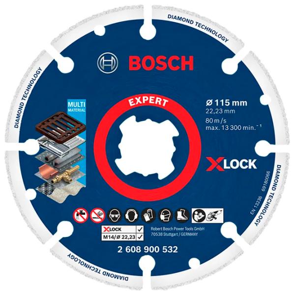 Disc diamantat segmentat Bosch B2608900532  photo 1