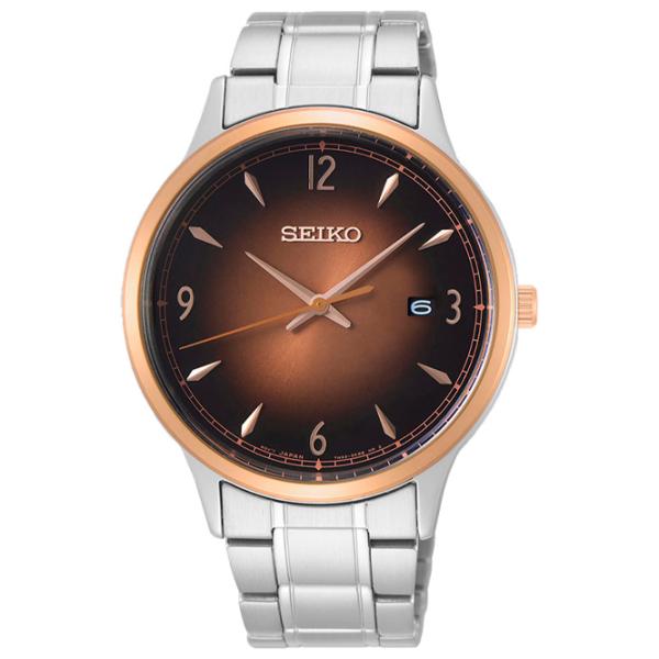 Ceas de mână pentru bărbați Seiko SGEH90P1 Cuarț/ 41 mm photo 1