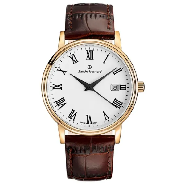 Наручные часы унисекс Claude Bernard 53007 37J BR Кварцевый/ 39 мм photo 1 Наручные часы унисекс Claude Bernard 53007 37J BR Кварцевый/ 39 мм photo 1