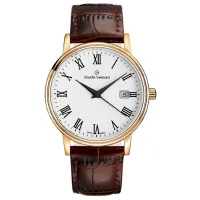 Ceas de mână unisex Claude Bernard 53007 37J BR Cuarț/ 39 mm