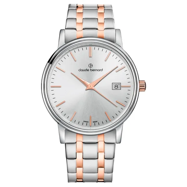 Наручные часы унисекс Claude Bernard 53007 357RM AIR Кварцевый/ 39 мм photo 1