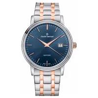 Ceas de mână unisex Claude Bernard 53007 357RM BUIR Cuarț/ 39 mm
