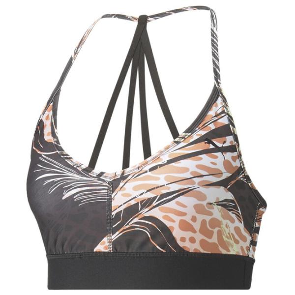 Bustieră pentru femei Puma Low Impact Risktaker Black photo 1 Bustieră pentru femei Puma Low Impact Risktaker Black photo 1