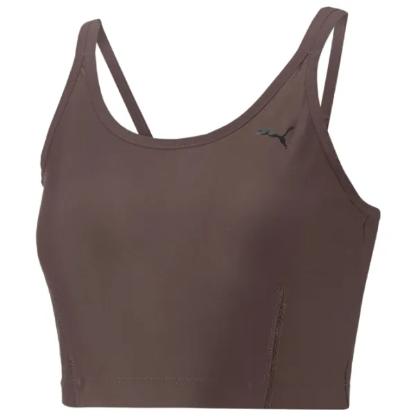 Bustieră pentru femei Puma Studio Ultrabare Strappy Crop Plum photo 1 Bustieră pentru femei Puma Studio Ultrabare Strappy Crop Plum photo 1