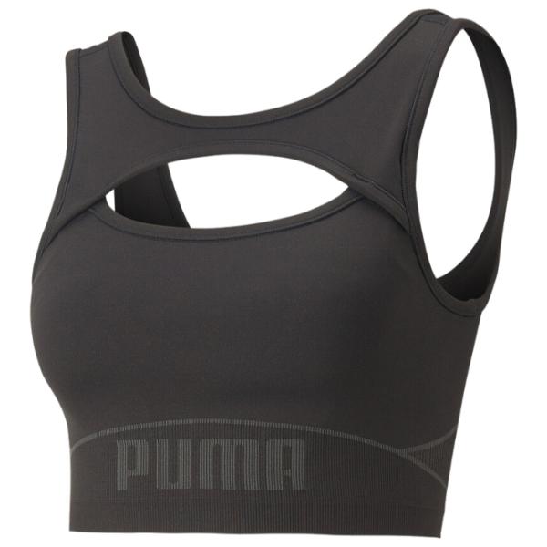 Bustieră pentru femei Puma Formknit Seamless Fashion Bra Gray photo 1