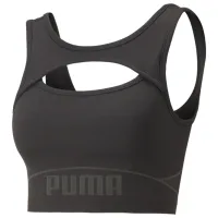 Bustieră pentru femei Puma Formknit Seamless Fashion Bra Gray
