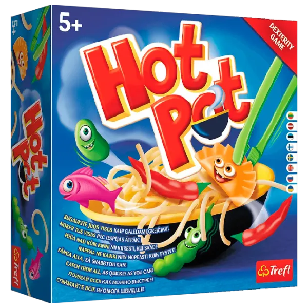 Joc de masă Trefl Game Hot Pot 5+/ Dezvoltare photo 1