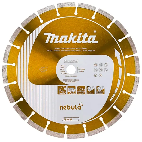 Disc diamantat segmentat Makita B-54031  photo 1 Disc diamantat segmentat Makita B-54031  photo 1