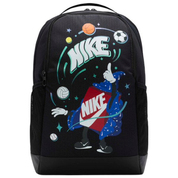 Рюкзак для детей Nike Y Nk Brsla Bkpk  / White Черный / 18л photo 1 Рюкзак для детей Nike Y Nk Brsla Bkpk  / White Черный / 18л photo 1