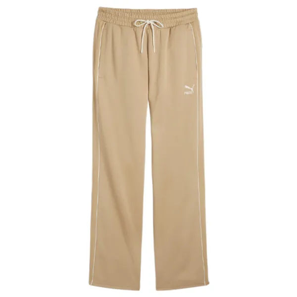 Pantaloni sportivi pentru bărbați Puma T7 Straight Track Pants Dk M/ Prairie Tan photo 1