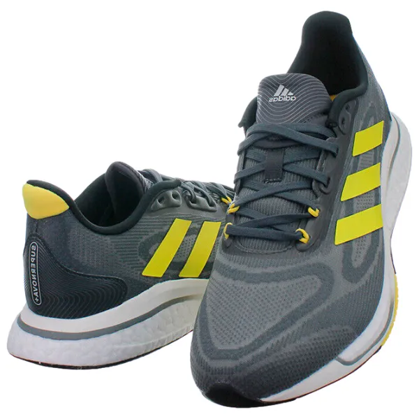 Adidași pentru bărbați Adidas Supernova+ 47.5/ Gray photo 1