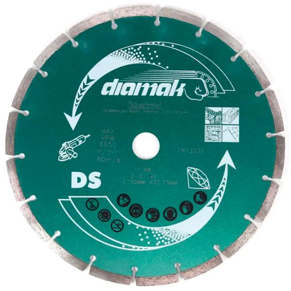 Алмазный отрезной диск Makita D-61145-10  photo 1 Алмазный отрезной диск Makita D-61145-10  photo 1