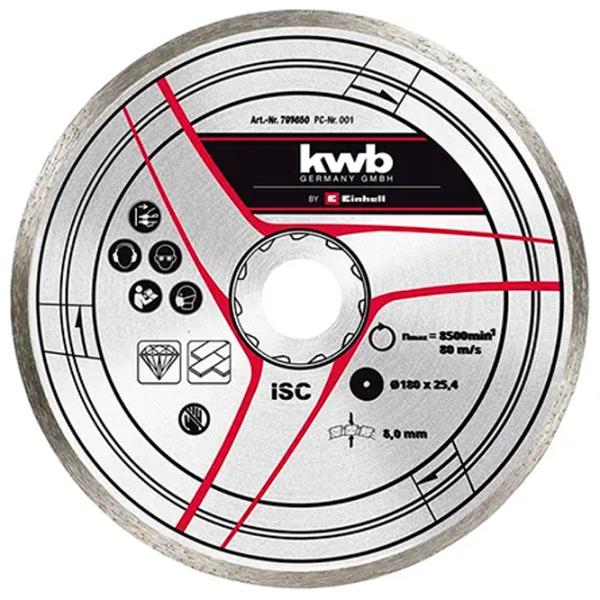 Диск алмазный сплошной Einhell 49795855  photo 1