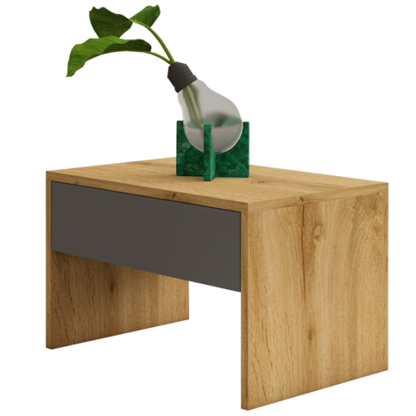 Noptiere Haaus Pedro 1S 33 x 53 x 35/ PAL/ Wood photo 1