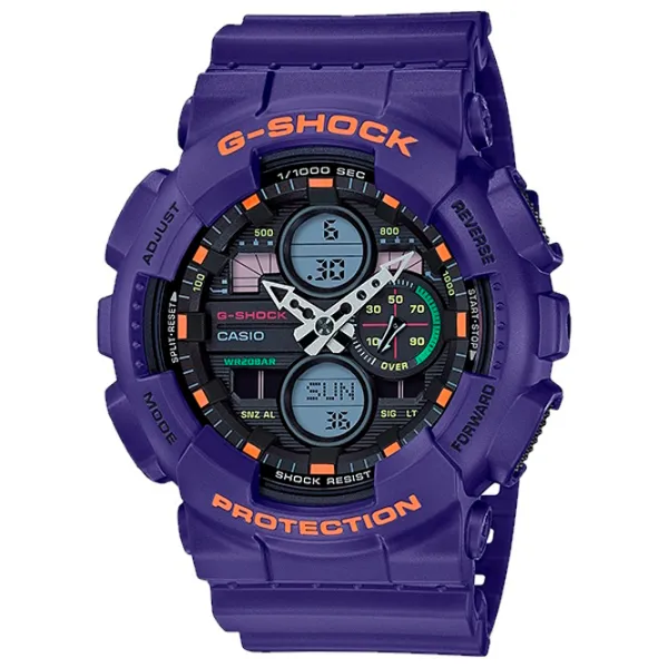 Ceas de mână pentru bărbați Casio GA-140-6A Cuarț/ 51 mm photo 1 Ceas de mână pentru bărbați Casio GA-140-6A Cuarț/ 51 mm photo 1