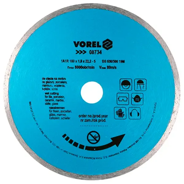 Disc diamantat continuu Vorel VOR08735  photo 1